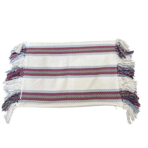 Ralph Lauren Karina Stripe‎ Pillow Cover Blue Multicolor 20”x15” - Picture 4 of 4